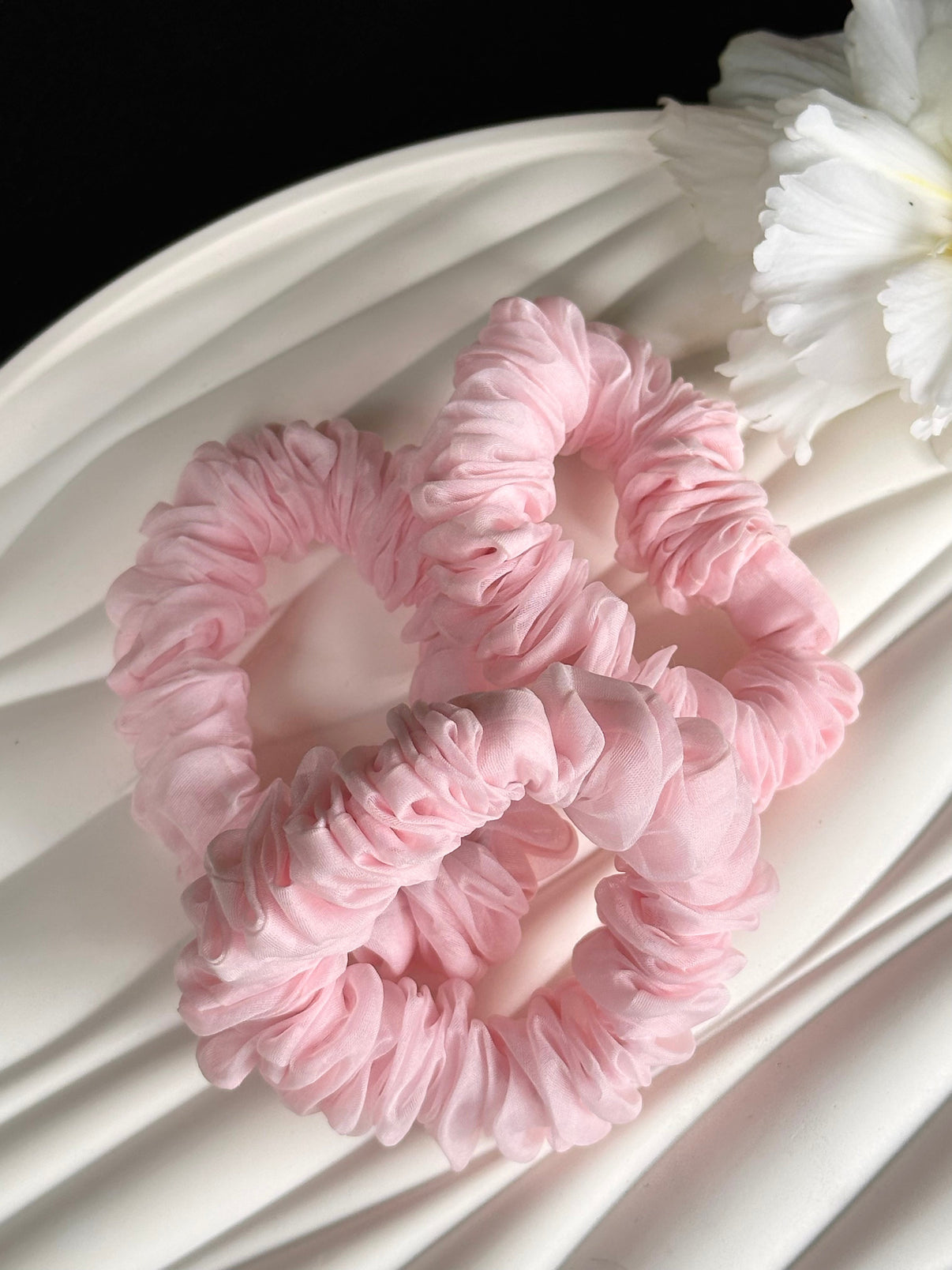Silk Organza Hair Scrunchies - color variant 7