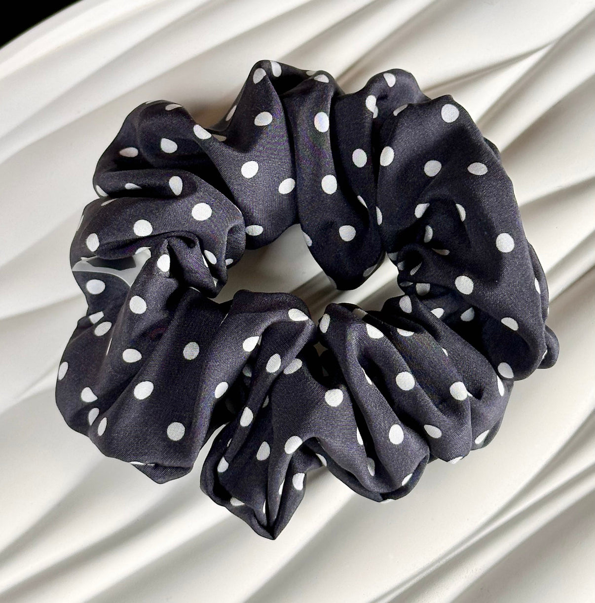 Patterned Silk Hair Scrunchies - color variant 7