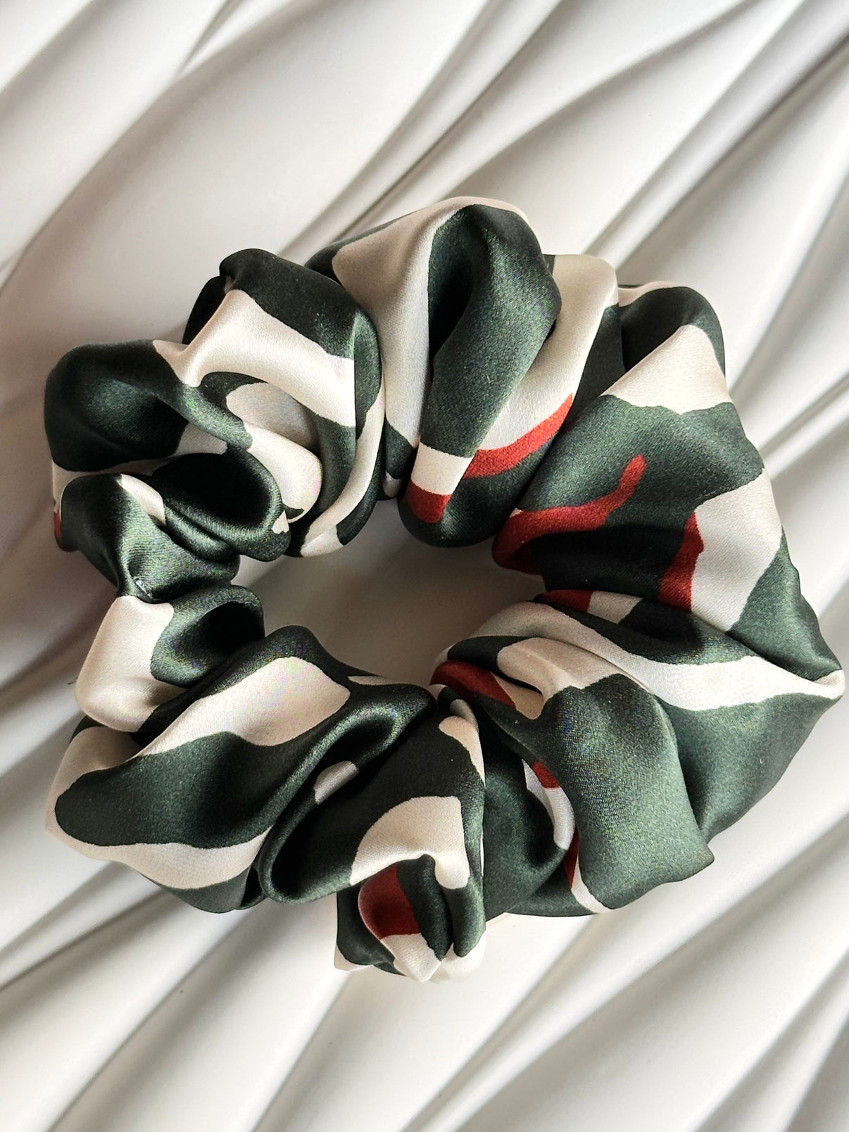 Patterned Silk Hair Scrunchies - color variant 5