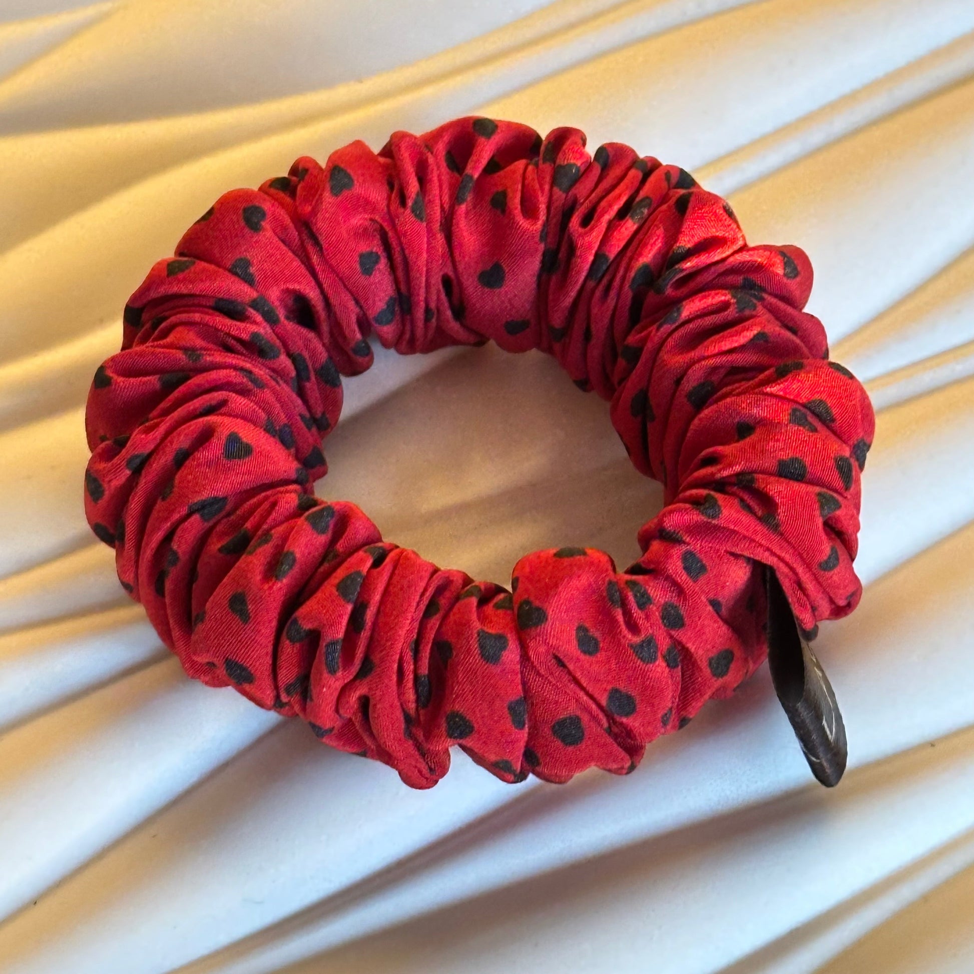 Patterned Silk Hair Scrunchie - product image 6