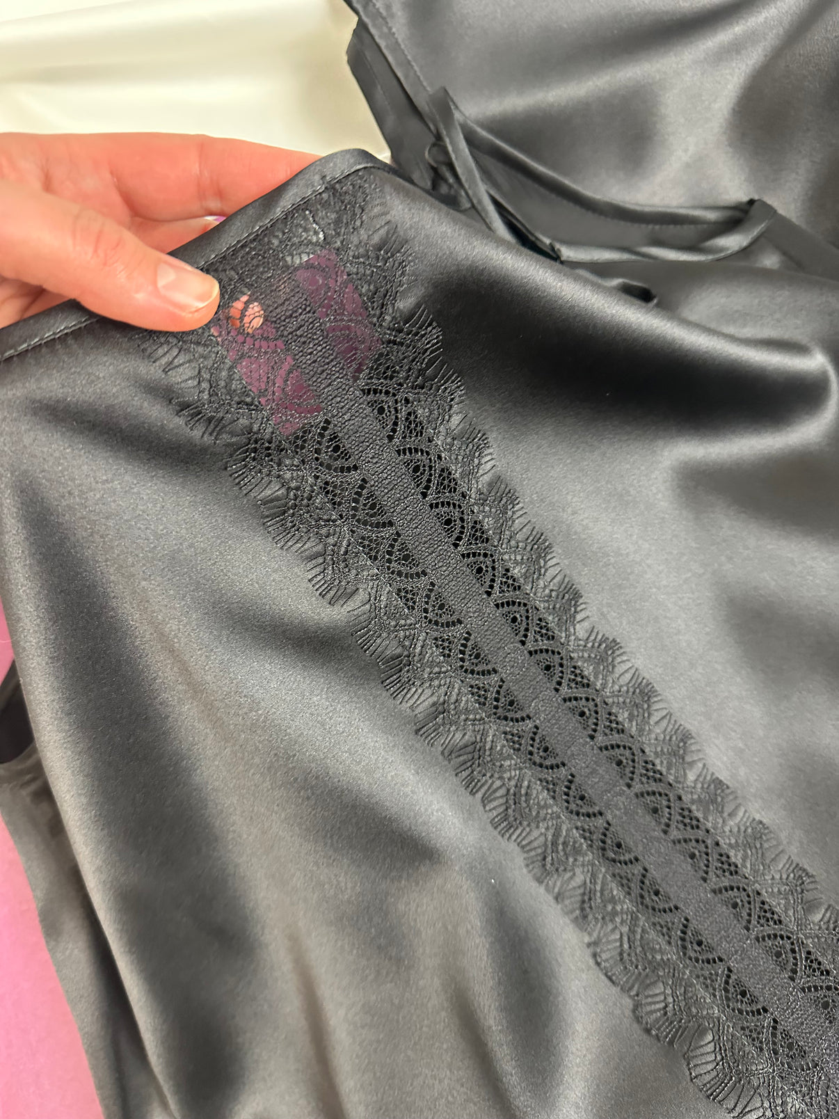 Silk Pajamas - Mystery - styling view 3