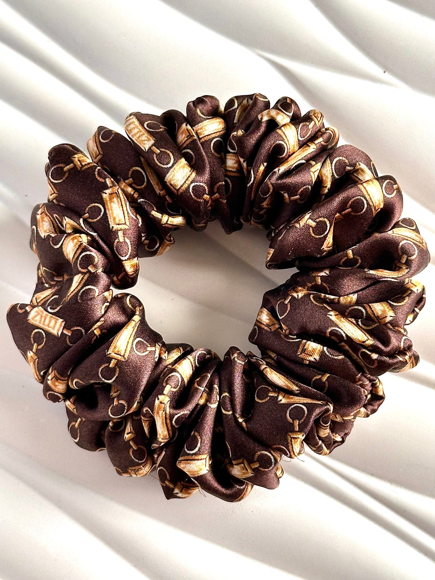 Patterned Silk Hair Scrunchie - product image 4