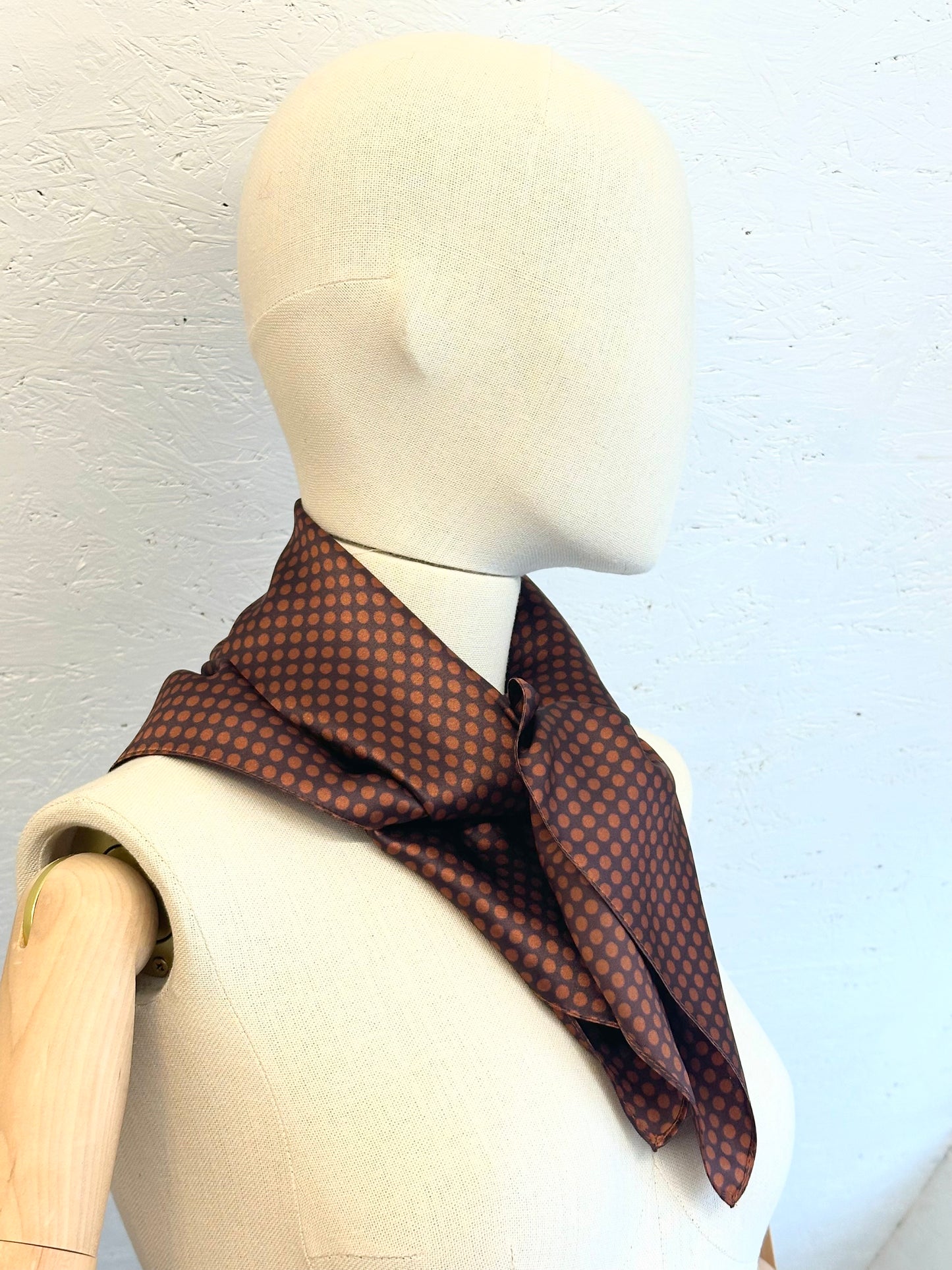 Šilkinė skarelė  - vario burbuliukai