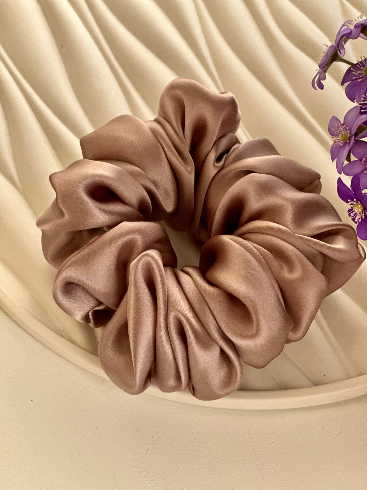 Maxi Mulberry Silk Hair Scrunchies - view 2