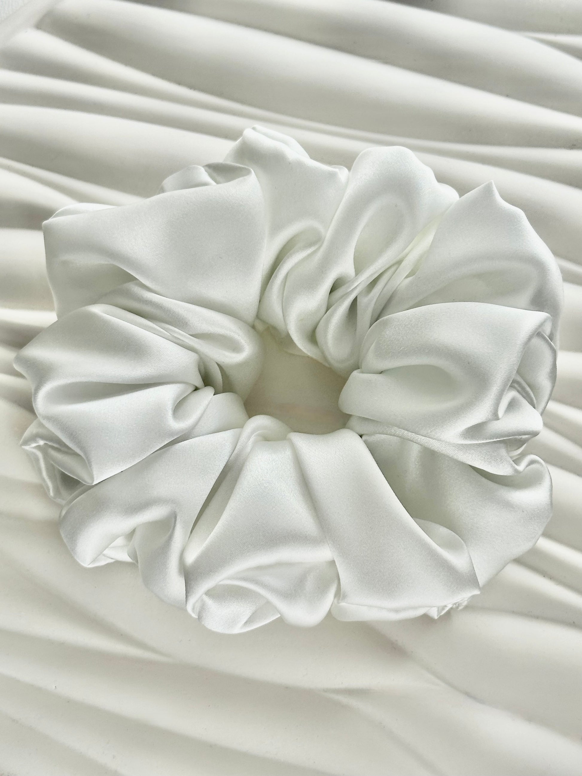 Maxi Mulberry Silk Hair Scrunchies - 100% Mulberry Silk