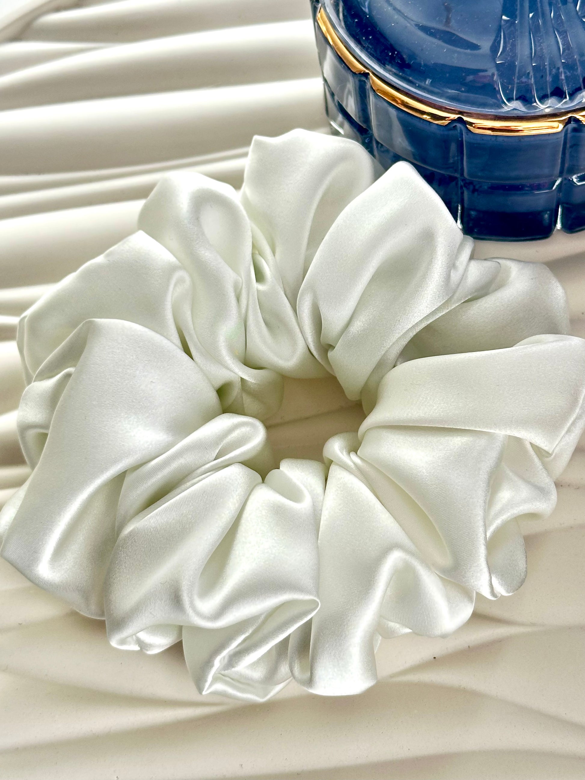 Maxi Mulberry Silk Hair Scrunchies - 100% Mulberry Silk